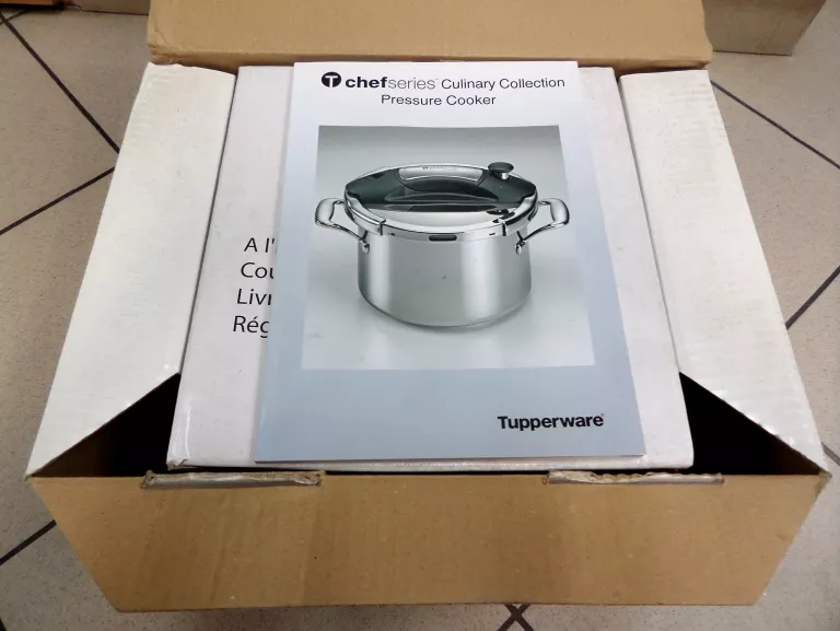 szybkowar-chefseries-tupperware-55l-stan-powystawowy