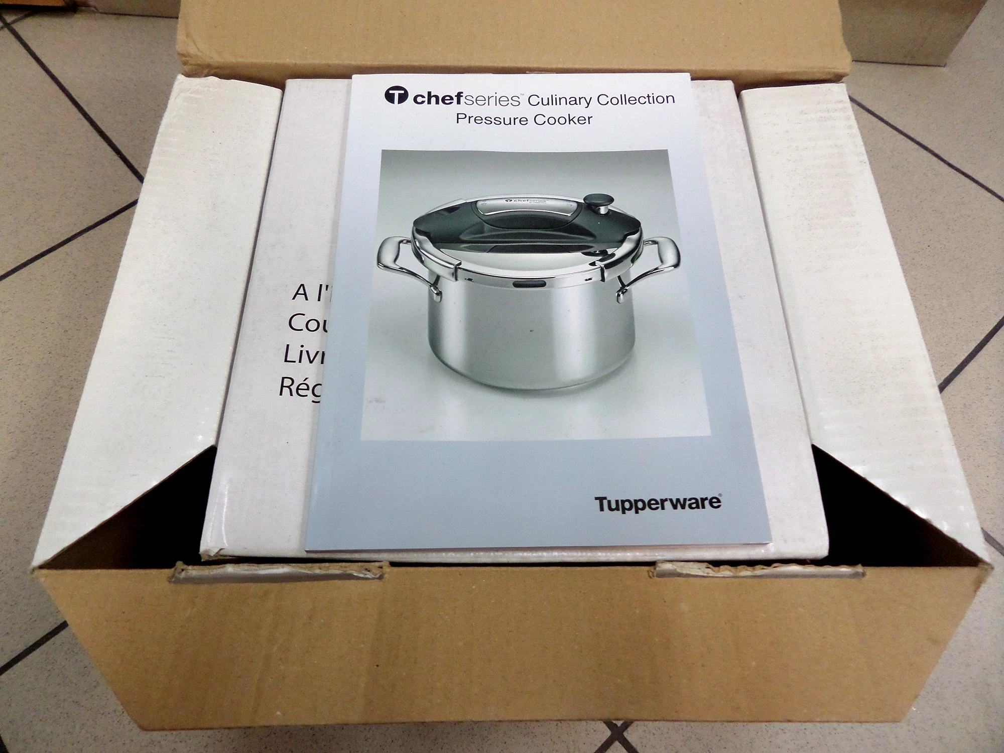 szybkowar-chefseries-tupperware-55l-stan-powystawowy