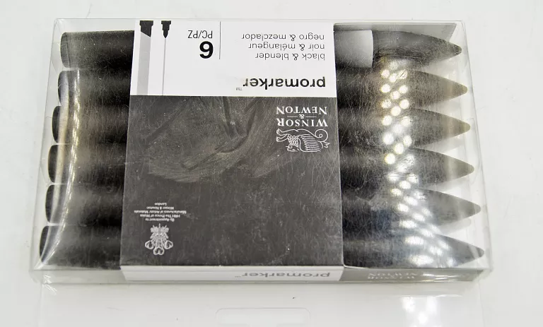 PROMARKER WINSOR&NEWTON 6 SZT BLACK&BLENDER
