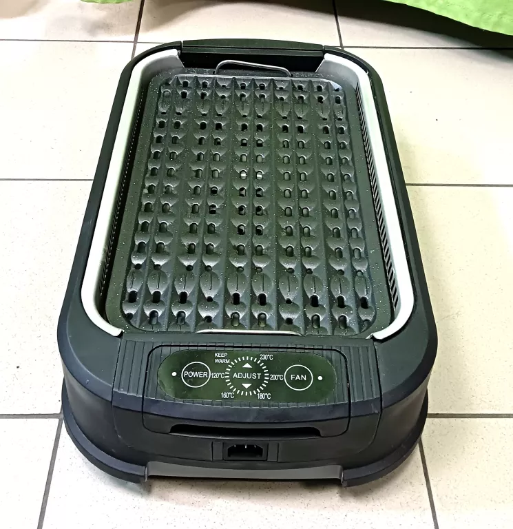 GRILL ELEKTRYCZNY PRZENOŚNY BEZDYMNY ME-1568