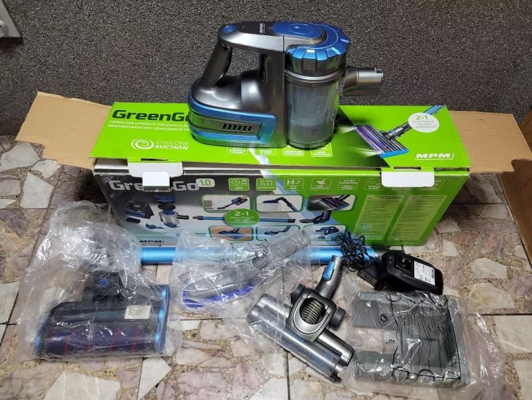 ODKURZACZ BEZPRZEWODOWY GREENGO 1.0 MOD 33 WADA