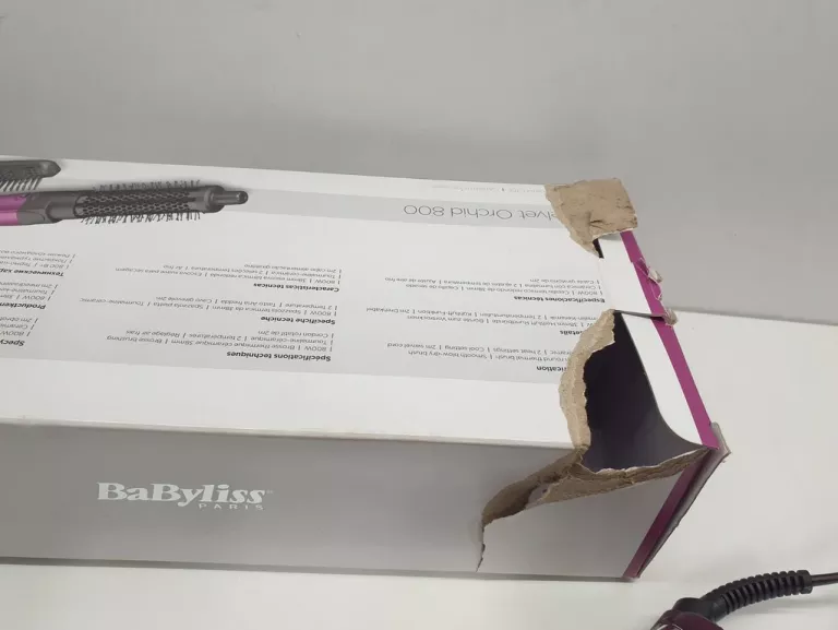 LOKÓWKO-SUSZARKA BABYLISS VELVET ORCHID 800