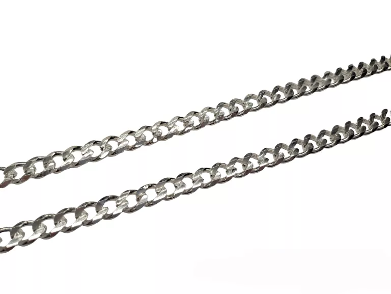 SREBRNY ŁAŃCUCH PANCERKA 43,98G 59CM