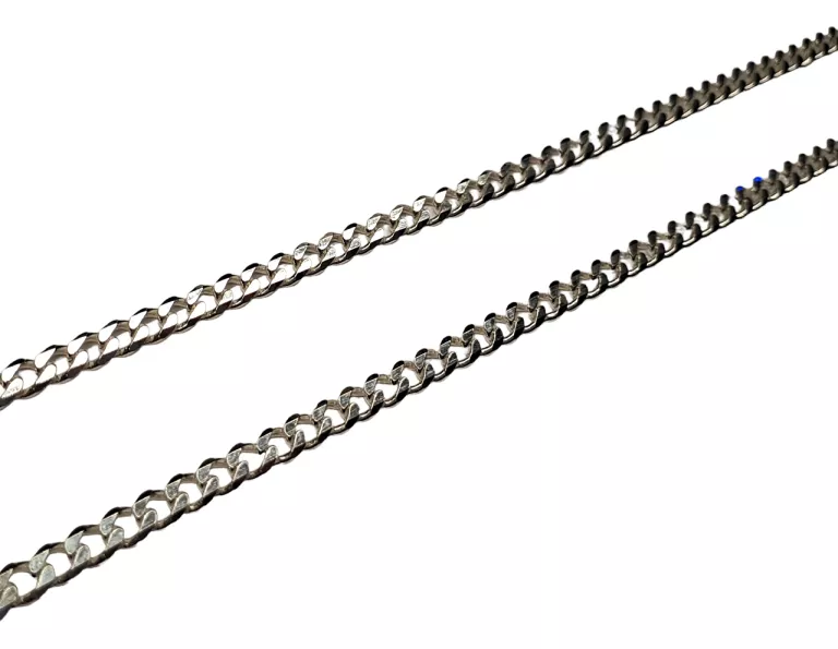 SREBRNY ŁAŃCUSZEK PANCERKA 20,26G 60CM