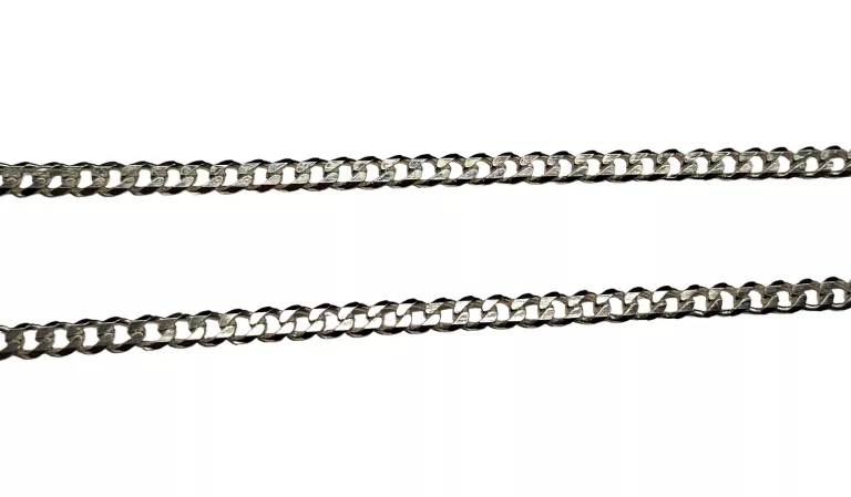 SREBRNY ŁAŃCUSZEK PANCERKA 20,26G 60CM
