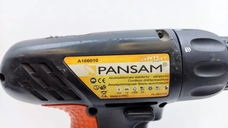 WKRĘTARKA PANSAM A166010 + LATARKA AKUMULATOROWA