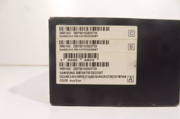 SAMSUNG GALAXY NOTE 10+ 256GB/12GB