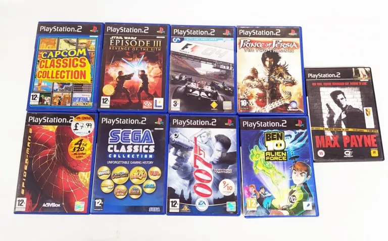 KOMPLET GIER NA PS2