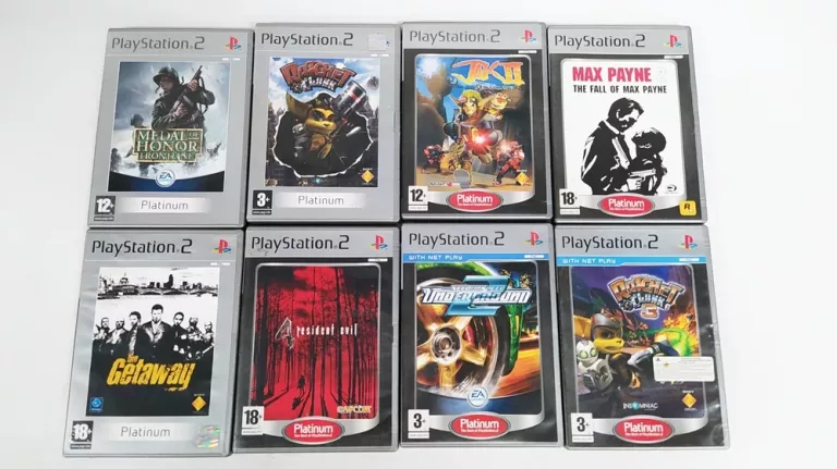 KOMPLET GIER NA PS2