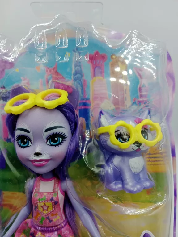 MATTEL ENCHANTIMALS CITY TAILS HADLEY HUSKY HHB90