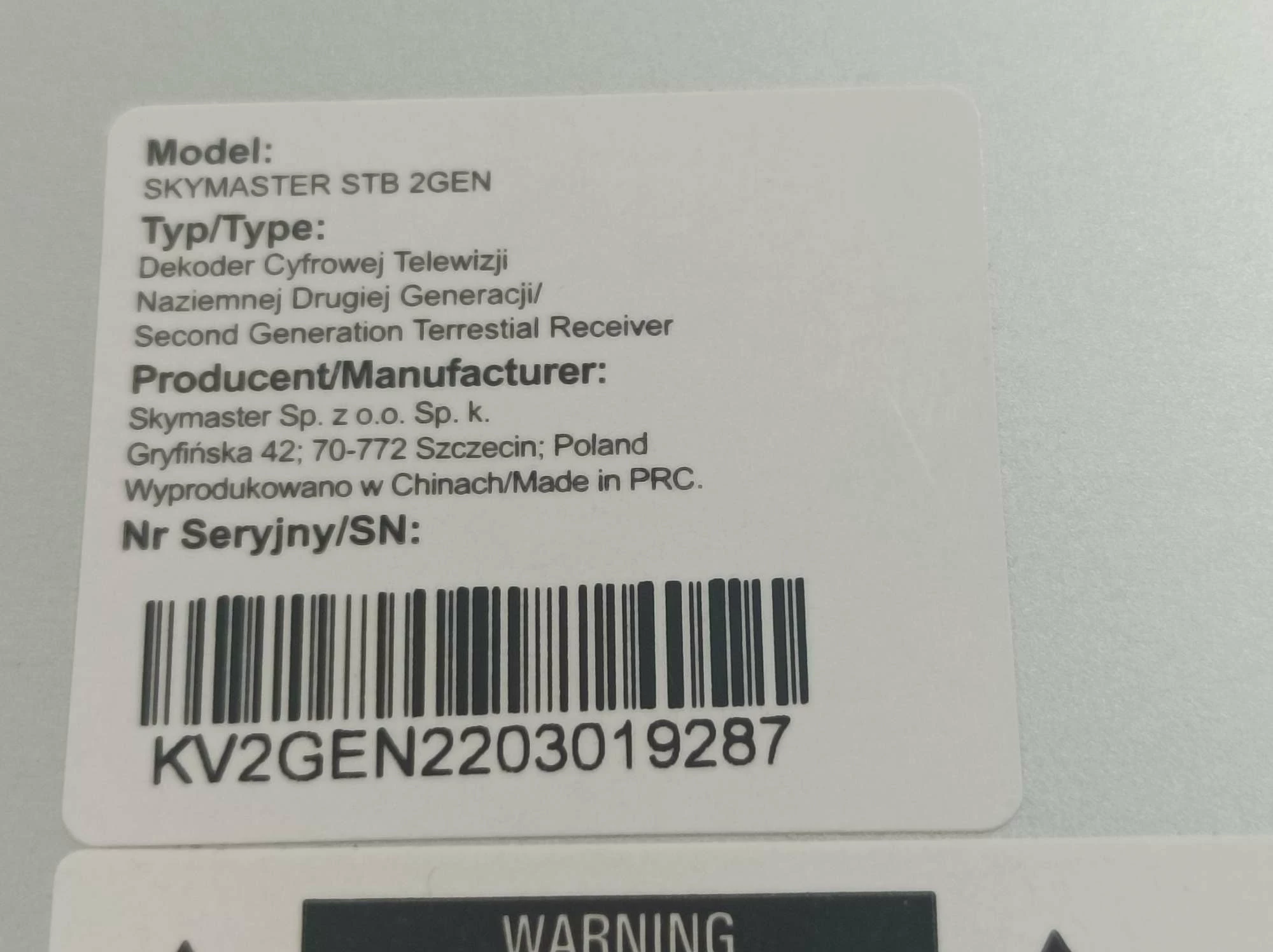 dekoder-skymaster-dvb-t2-2-gen-kabel-hdmi-rodzaj-tunera-dvb-t2