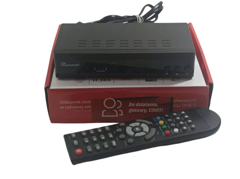 DEKODER SKYMASTER DVB-T2 2 GEN + KABEL HDMI