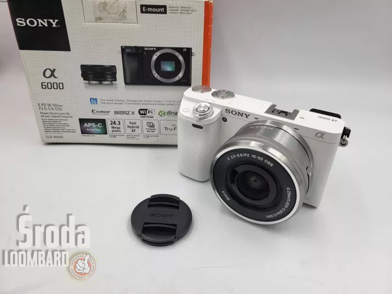 APARAT SONY ALPHA A6000 KOMPLET