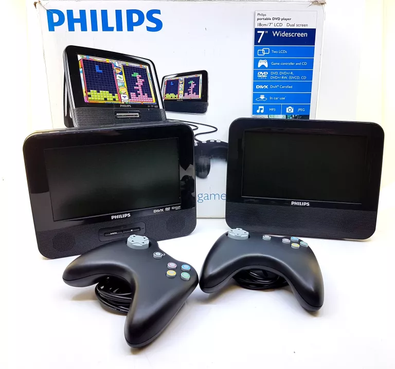 PHILIPS PD7032 PRZENOŚNY ODTWARZACZ DVD KONSOLA