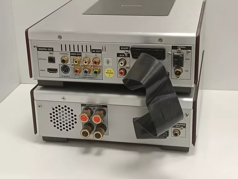 WIEŻA PHILIPS MCD908 Z DVD + WZMACNIACZ LAMPOWY
