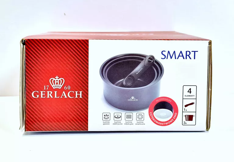 ZESTAW GARNKÓW GERLACH SMART 4 SZT.