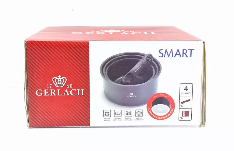 ZESTAW GARNKÓW GERLACH SMART 4 SZT.