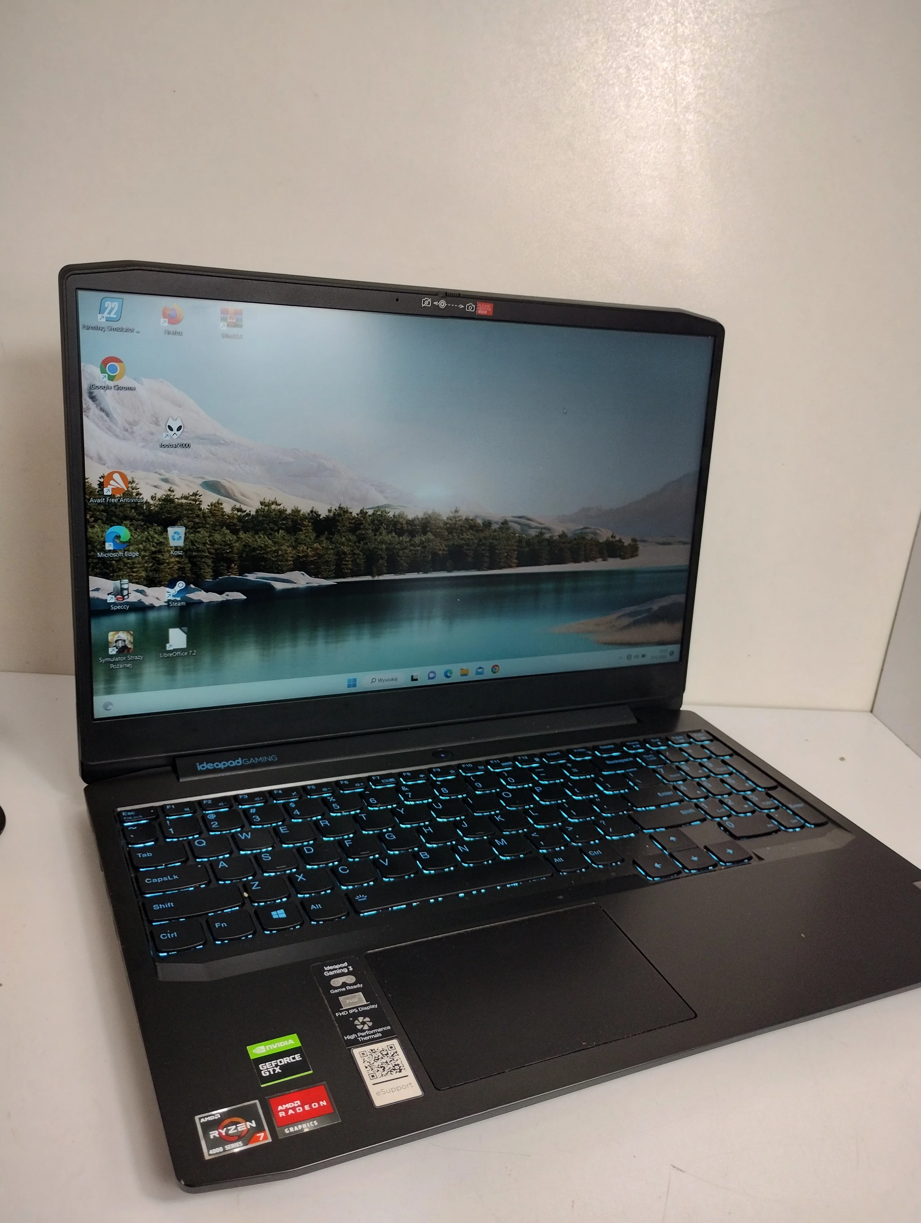 LAPTOP LENOVO IDEAPAD GAMING 3 15ARH05 | Laptopy | Loombard.pl