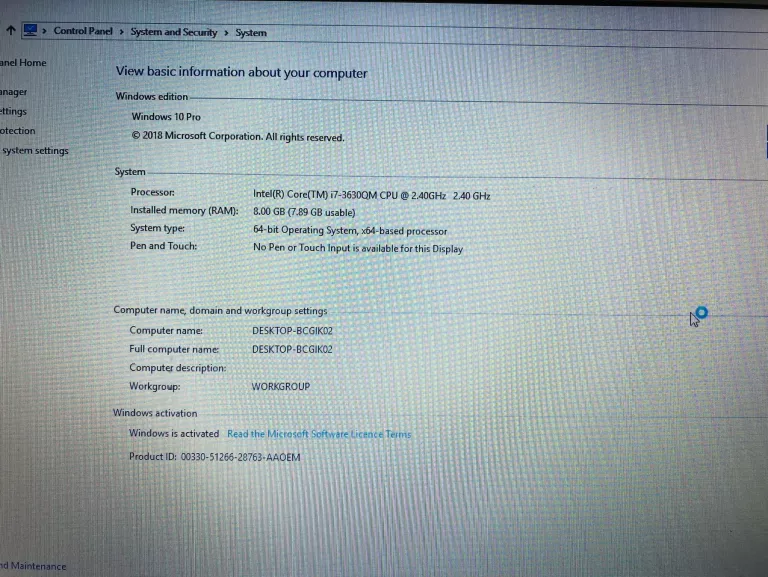 LAPTOP SAMSUNG NP350V5C, I7, 8GB, 240 GB