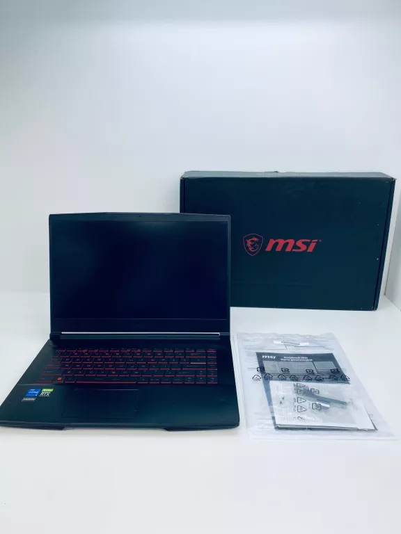 LAPTOP MSI GF63 THIN I5-11400H/ RTX3050/ 16/512 G