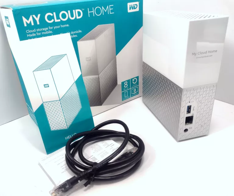 ZEWNĘTRZNY DYSK SIECIOWY HDD WD MY CLOUD HOME 8TB