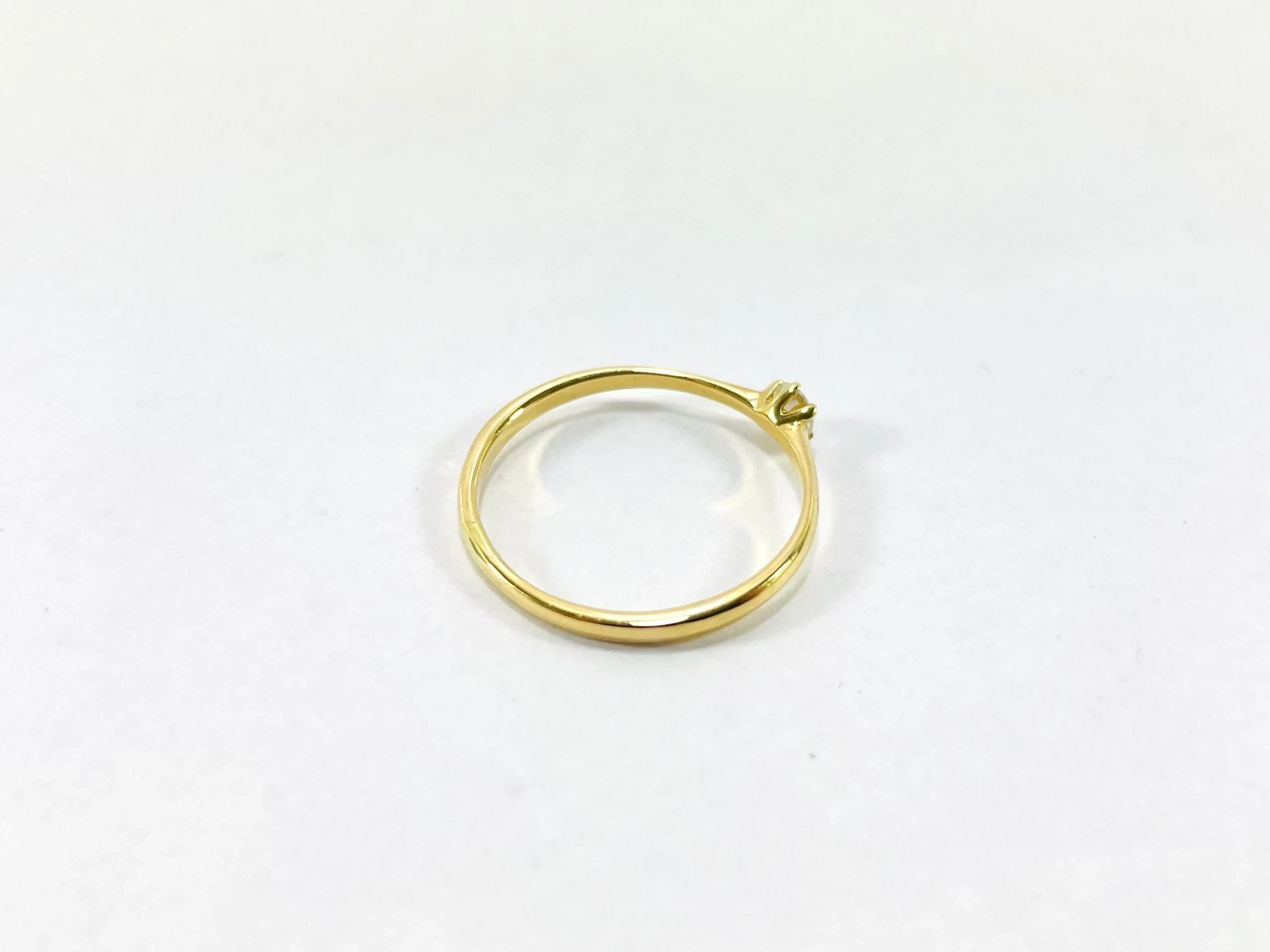 zloty-750-pierscionek-z-brylantem-013ct-rozmiar-14-certyfikat-diament-28-czerwca-177-poznan-ska-x