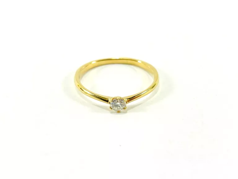 zloty-750-pierscionek-z-brylantem-013ct-rozmiar-14-certyfikat-diament-28-czerwca-177-poznan-ska-x