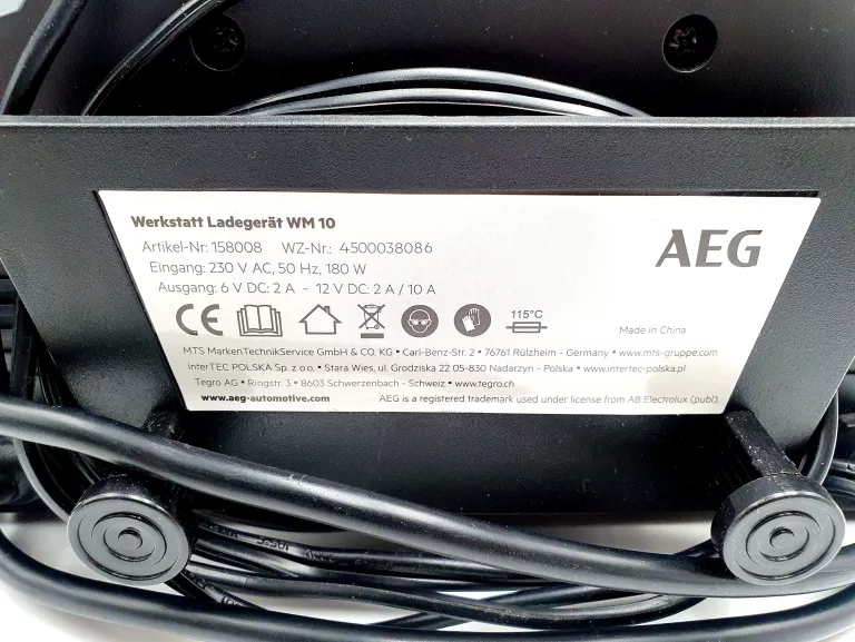 PROSTOWNIK AEG WM 10