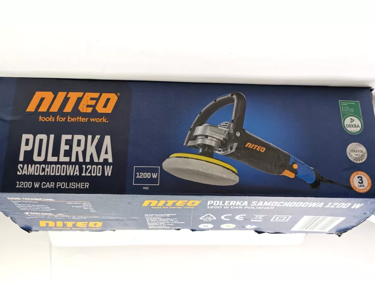 POLERKA SAMOCHODOWA NITEO 1200W KOMPLET