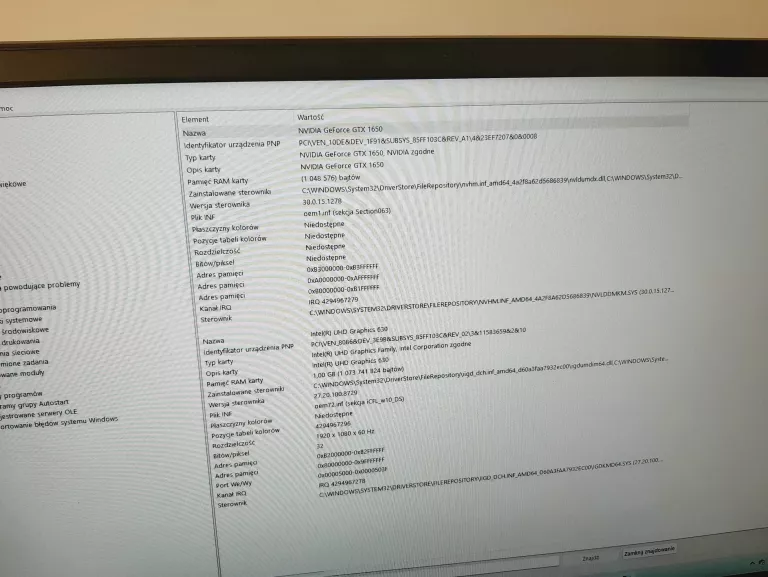 HP PAVILION GAMING 17-CD0030NW I5/8/512GB WIN11