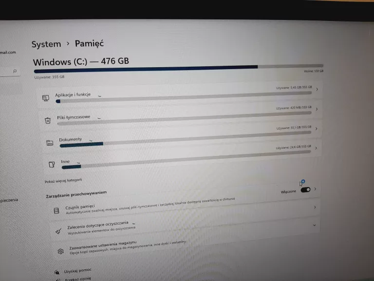 HP PAVILION GAMING 17-CD0030NW I5/8/512GB WIN11