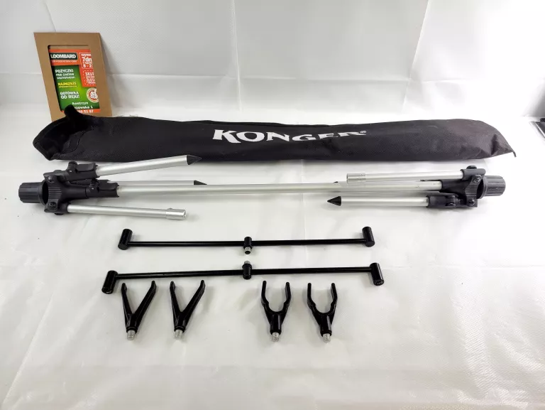 STOJAK NA DWIE WĘDKI KONGER ROD POD DOUBLE ETUI