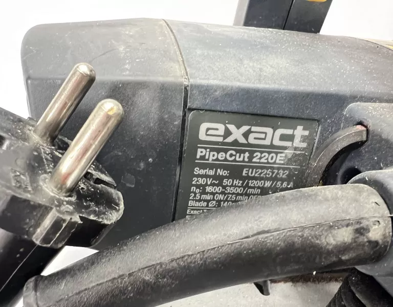 PRECYZYJNA PRZECINARKA DO RUR EXACT PIPECUT 220E