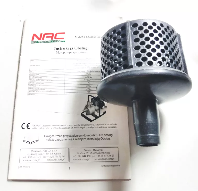 POMPA WODNA SPALINOWA NAC PP42-2-T