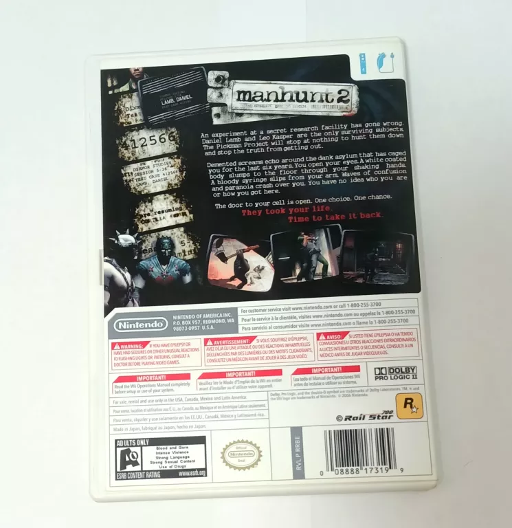 GRA NA WII MANHUNT 2