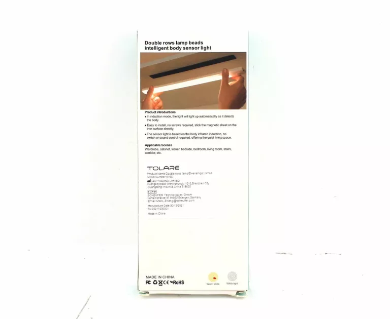 MINI LAMPKA LED DOUBLE ROWS LAMP X15C CIEPŁY