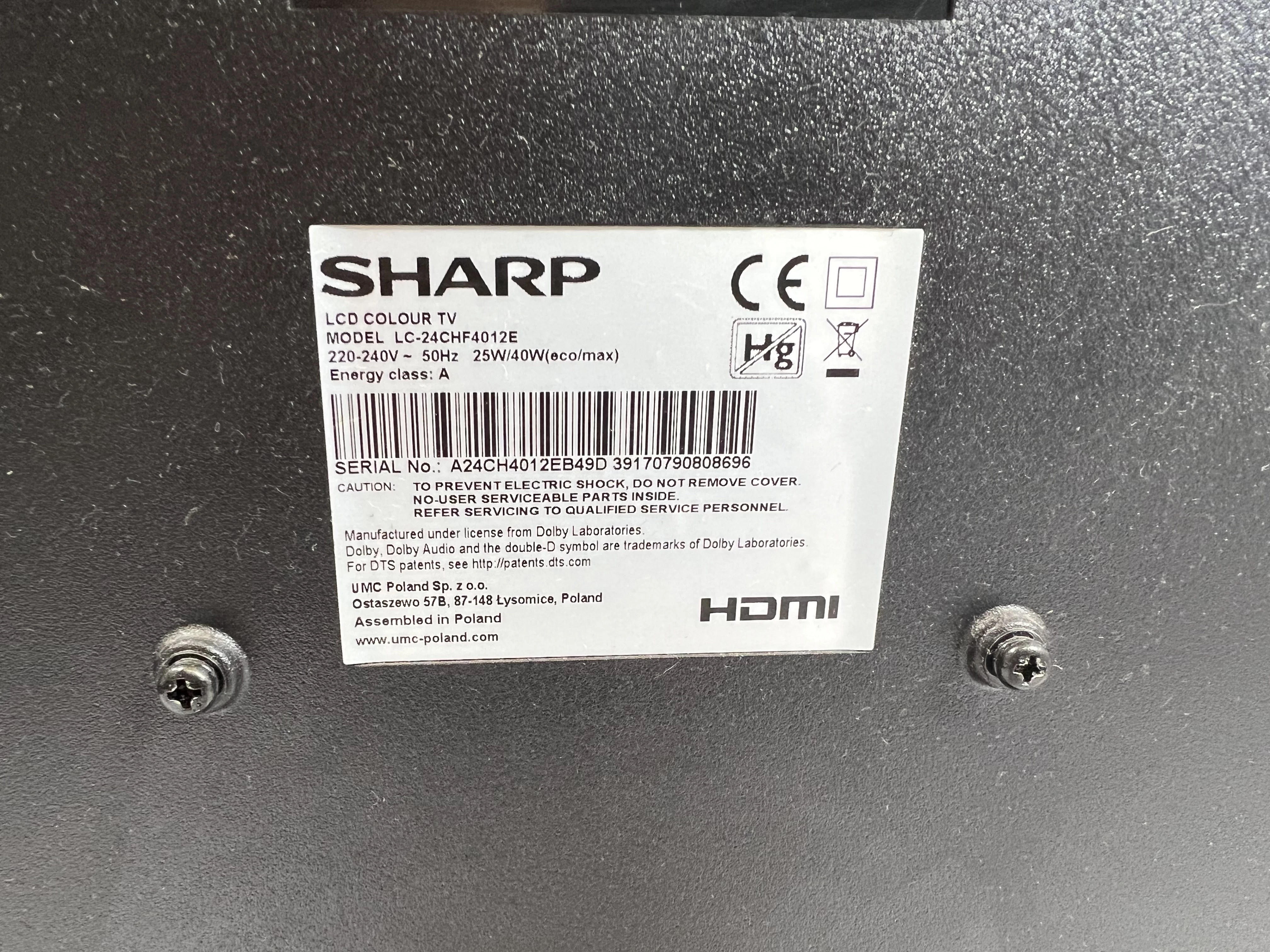 telewizor-sharp-lc-24chf4012e-marka-sharp