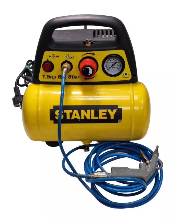 KOMPRESOR BEZOLEJOWY STANLEY 6 L 1100 W 1,5 KM
