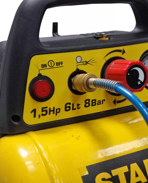 KOMPRESOR BEZOLEJOWY STANLEY 6 L 1100 W 1,5 KM
