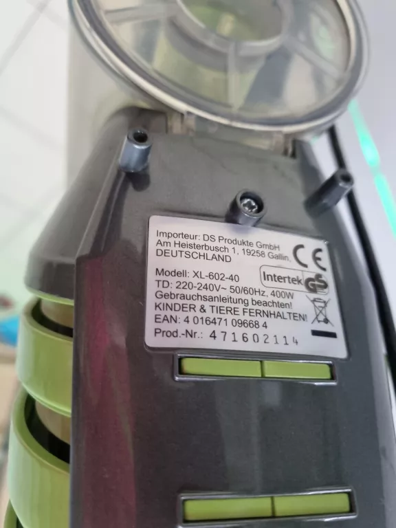 ODKURZACZ RĘCZNY CLEANMAXX XL-602-40