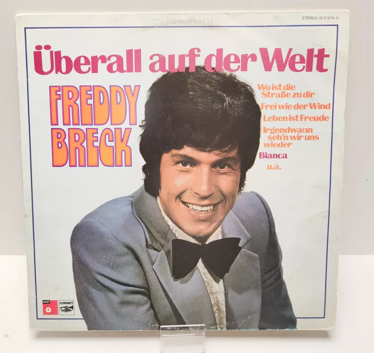 PŁYTA WINYLOWA FREDDY BRECK UBERALL AUF DER WELT