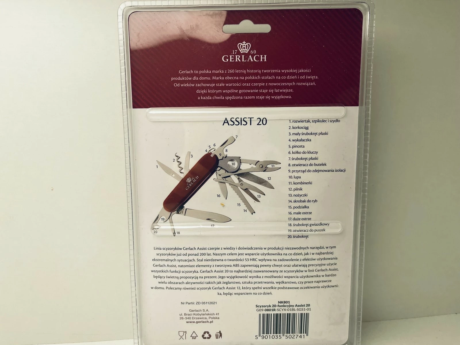 scyzoryk-gerlach-801r-model-801r