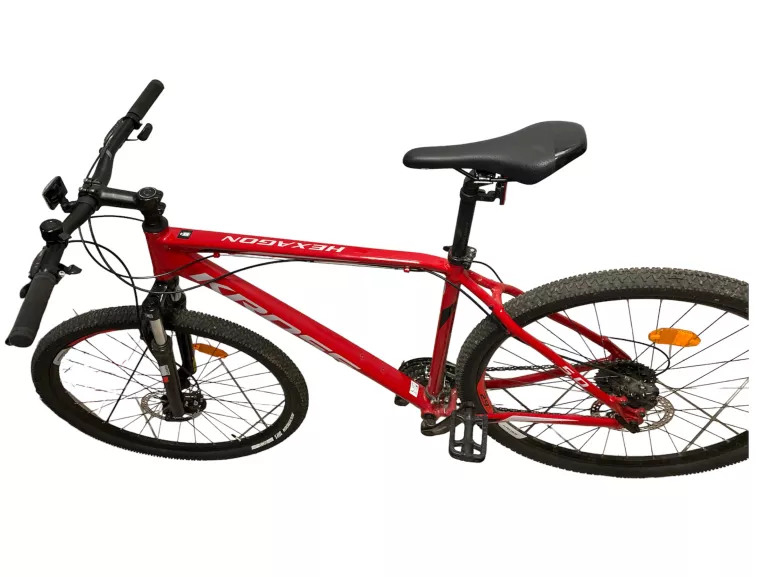 ROWER MTB KROSS HEXAGON 5.0 CZERWONY ZADBANY