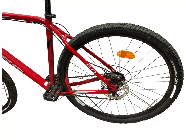 ROWER MTB KROSS HEXAGON 5.0 CZERWONY ZADBANY