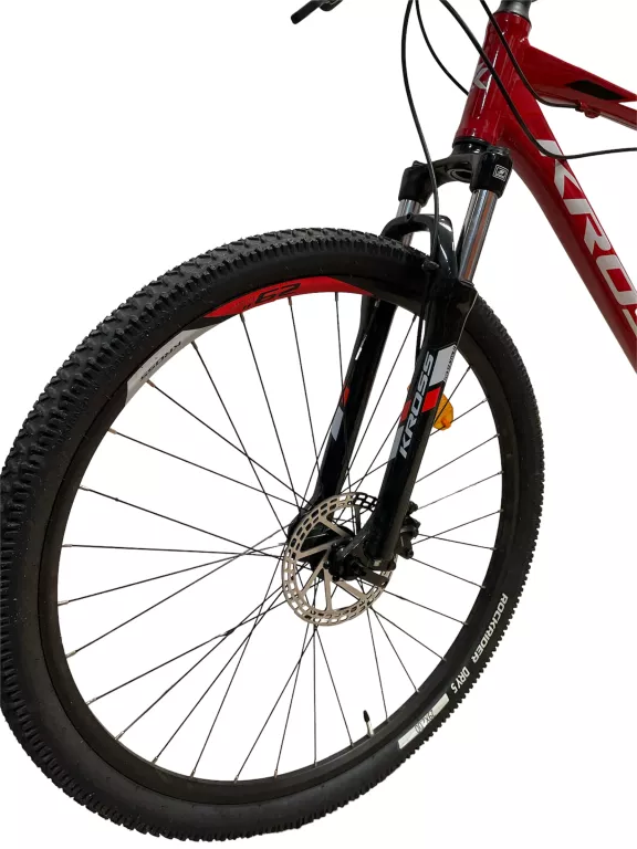 ROWER MTB KROSS HEXAGON 5.0 CZERWONY ZADBANY