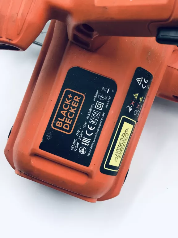 PIŁA TARCZOWA BLACK DECKER CS1250L 1250 W 16MM