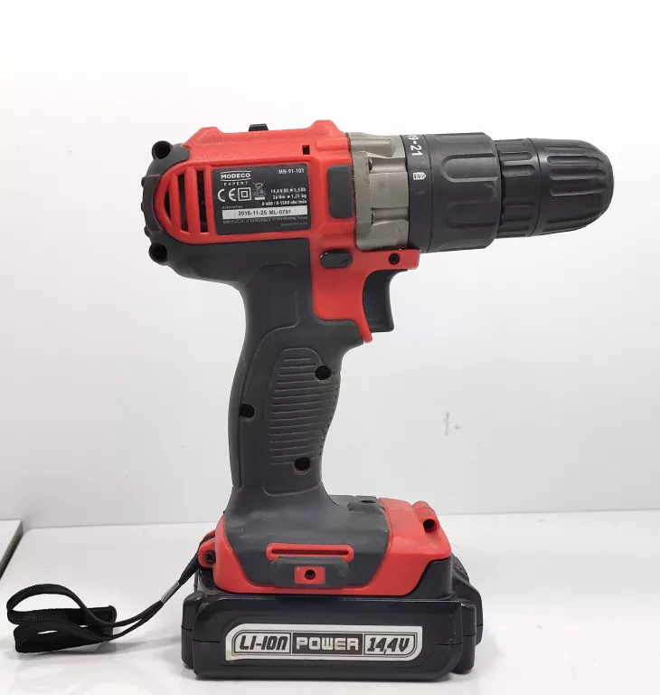WKRĘTARKA AKUMULATOROWE MODECO MN-91-101 14,4 2AK