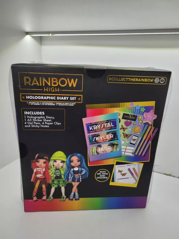 ZESTAW KREATYWNY RAINBOW HIGH