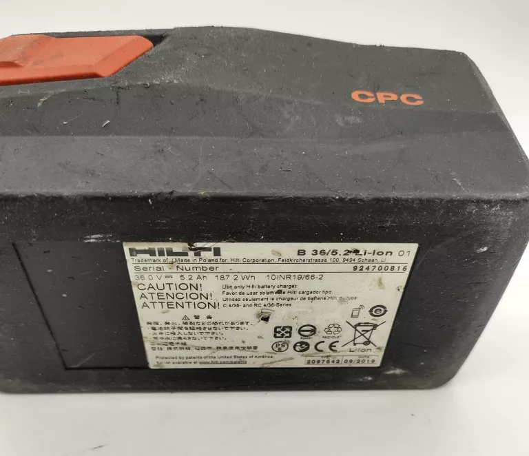MŁOTOWIERTARKA HILTI TE 30-A36 2 AKU ŁADOWARKA