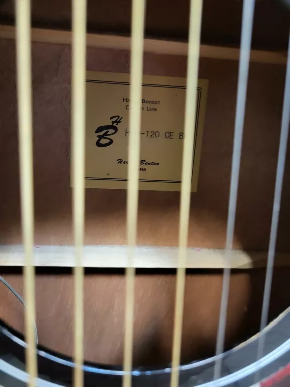 GITARA ELEKTRO AKUSTYCZNA HARLEY BENTON HBD-120